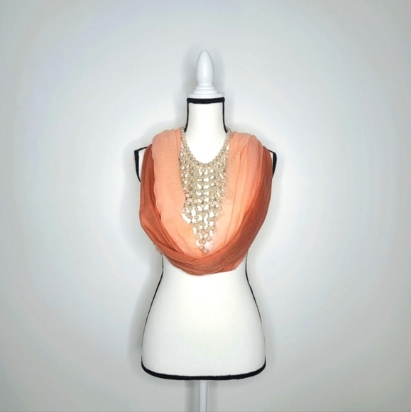 SCARF SOFT/LIGHTWEIGHT in Monochromatic Orange 🍊 - Picture 10 of 10